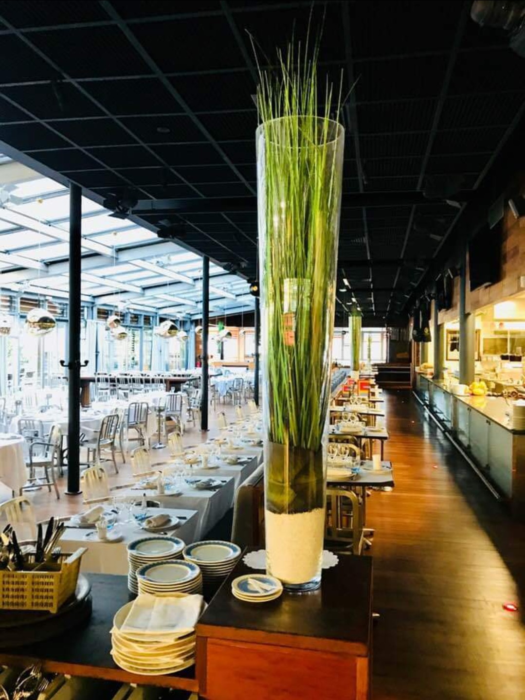 Plantes artificielles pour restaurant Lyon 9